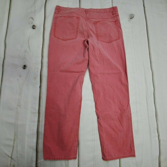 Cremieux Cantrell Mens Pants Size 38x30 Chino Straight Leg Pink - Picture 5 of 8